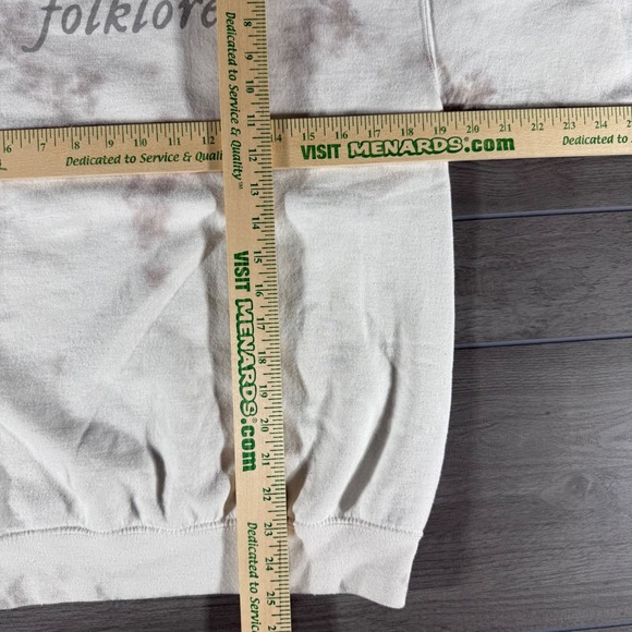 Taylor Swift Folklore Album Tie Dye Crewneck Sweatshirt Women's Small - Picture 3 of 6